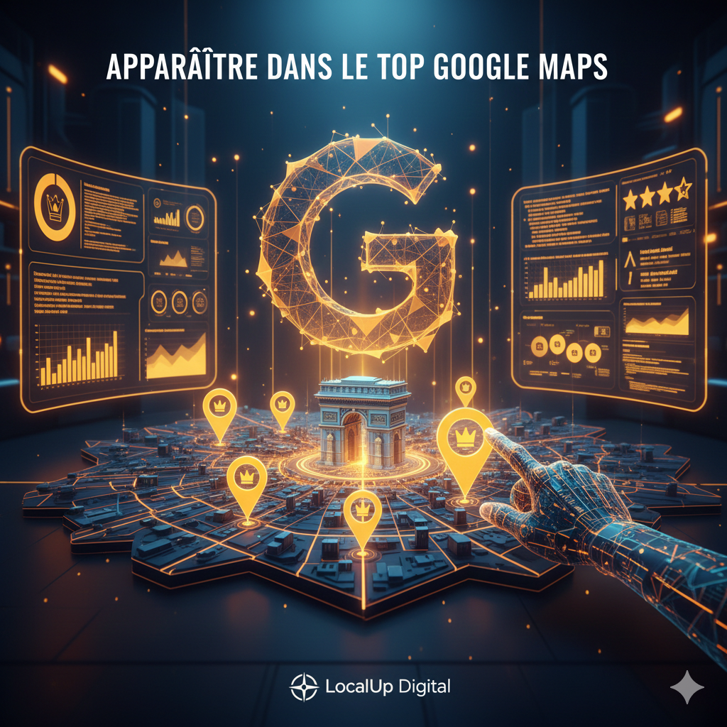 Apparaître dans le top Google Maps