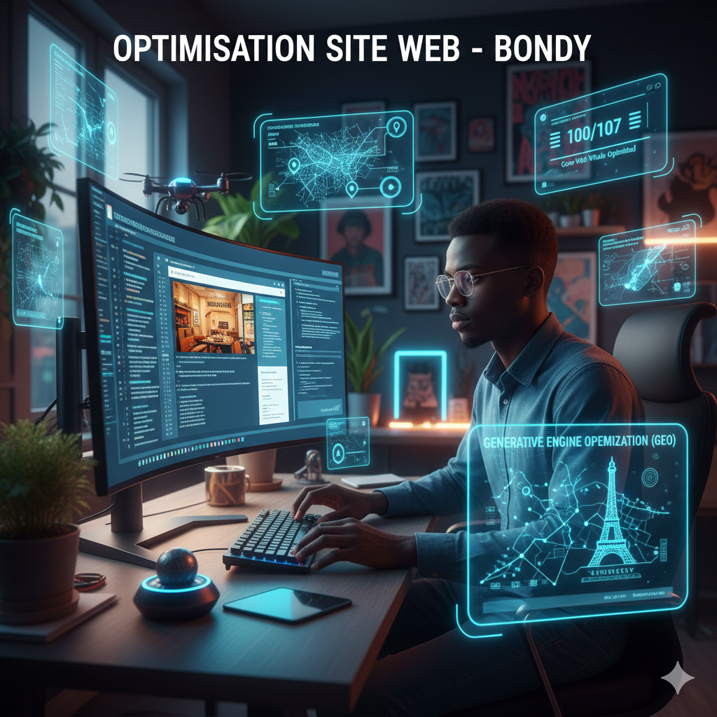 Optimiser un site web à Bondy